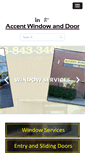 Mobile Screenshot of accentwindowanddoor.com